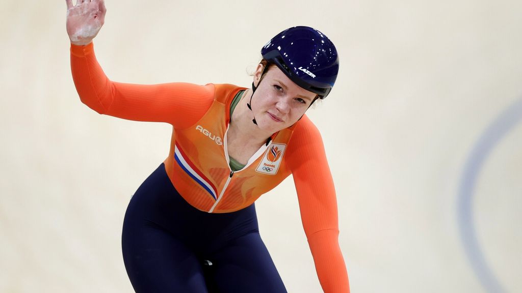 'Hetty Raketty' Van de Wouw snelt naar zilveren medaille in keirinfinale