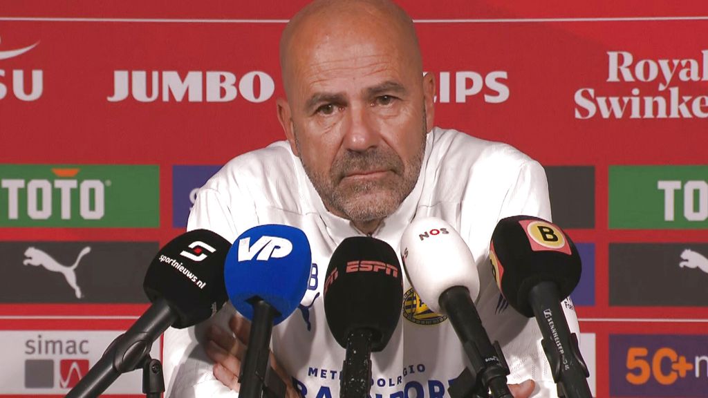 Bosz kortaf op persconferentie PSV: 'Ik zeg niks meer, moet op mijn