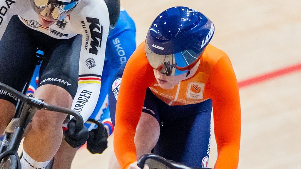 Na olympisch zilver ook WK-zilver voor Van de Wouw op keirin, geen wereldtitel