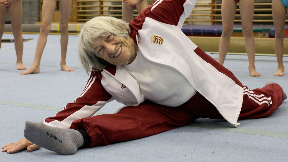 Turnlegende en oudste winnares van olympisch goud Keleti (103) overleden