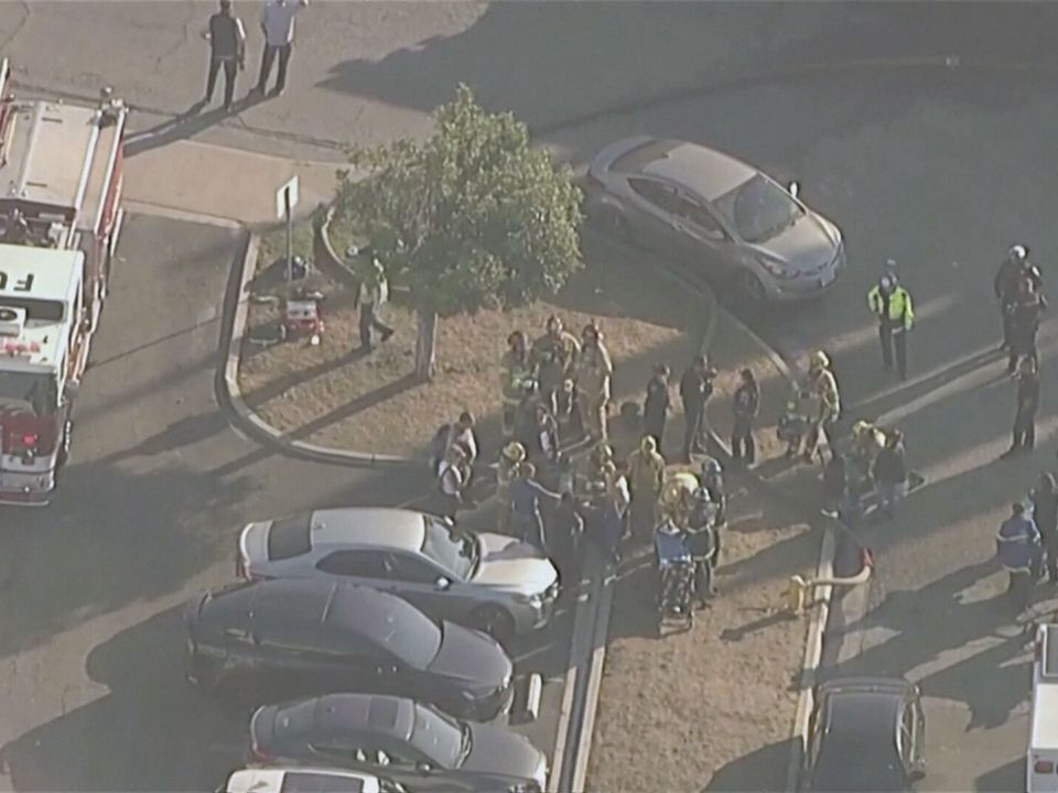 snow-covered street in a Northeastern city