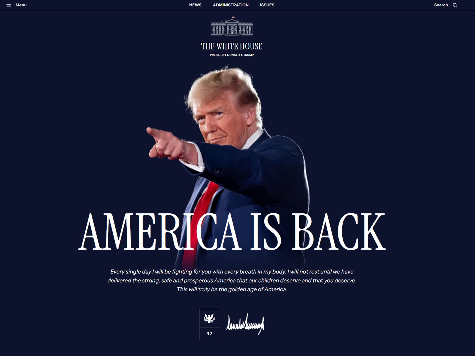 Website Witte Huis omgebouwd • Mexicanen voelen zich overvallen