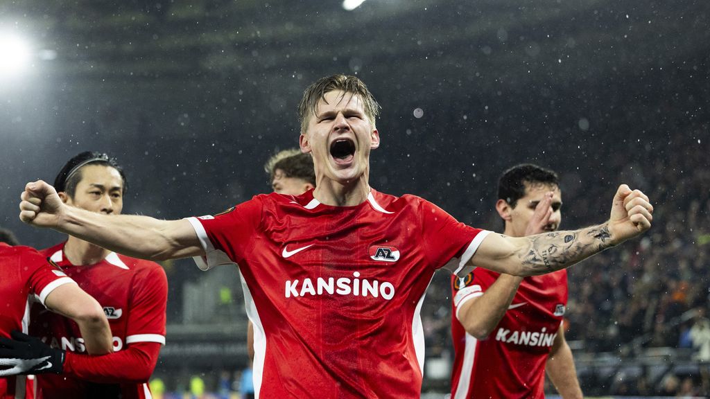 AZ stunt tegen AS Roma in Europa League en heeft ticket voor ...