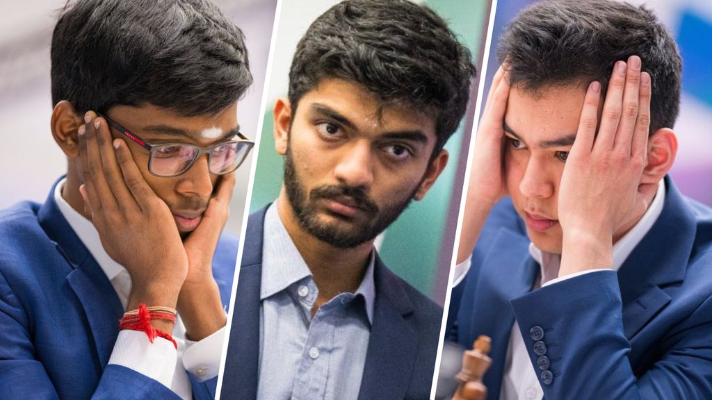 Drie jonkies strijden om Tata Steel-schaaktitel; wereldkampioen Gukesh leidt nipt