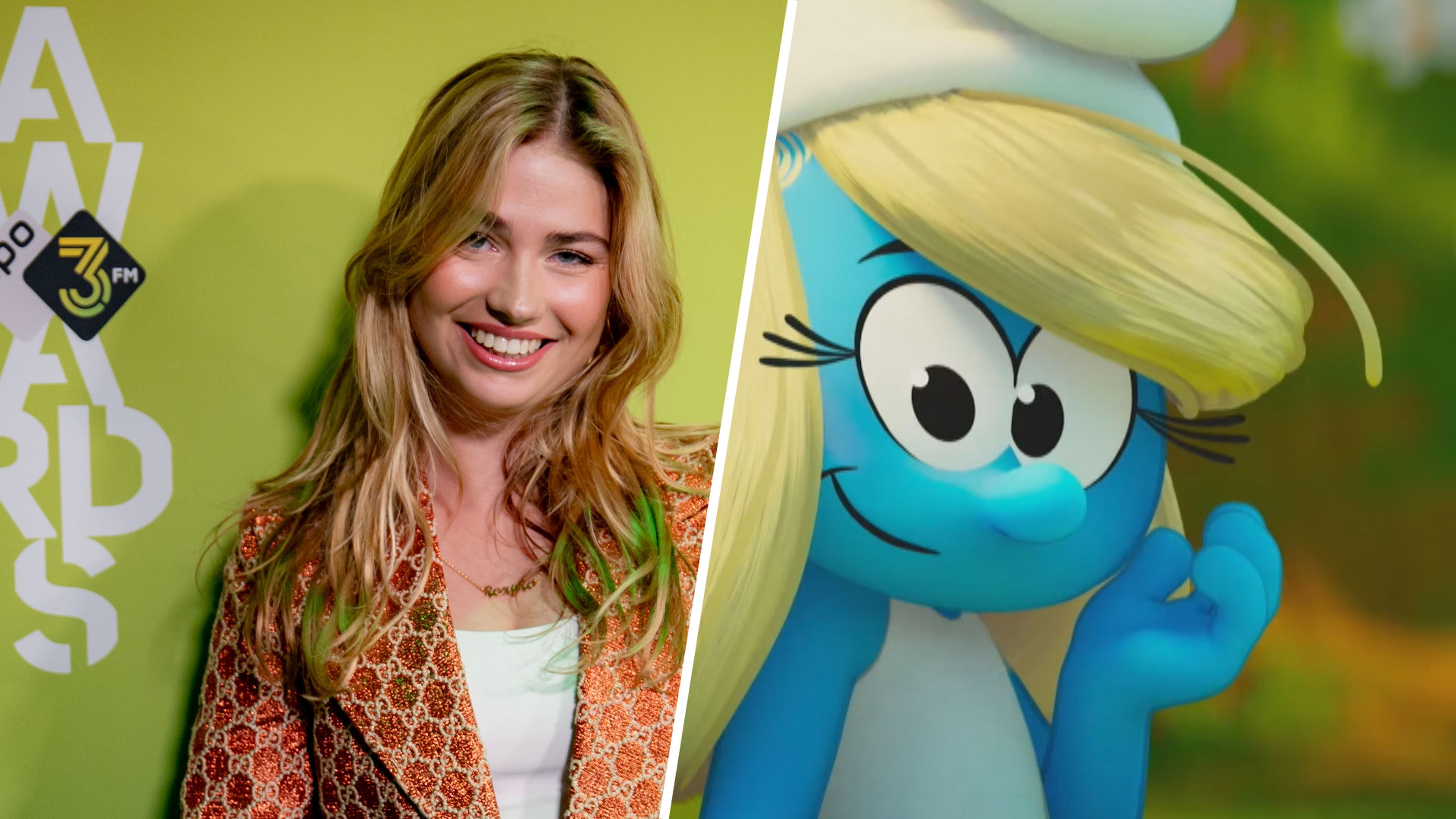 Roxy Dekker spreekt stem in voor nieuwe Smurfen-film