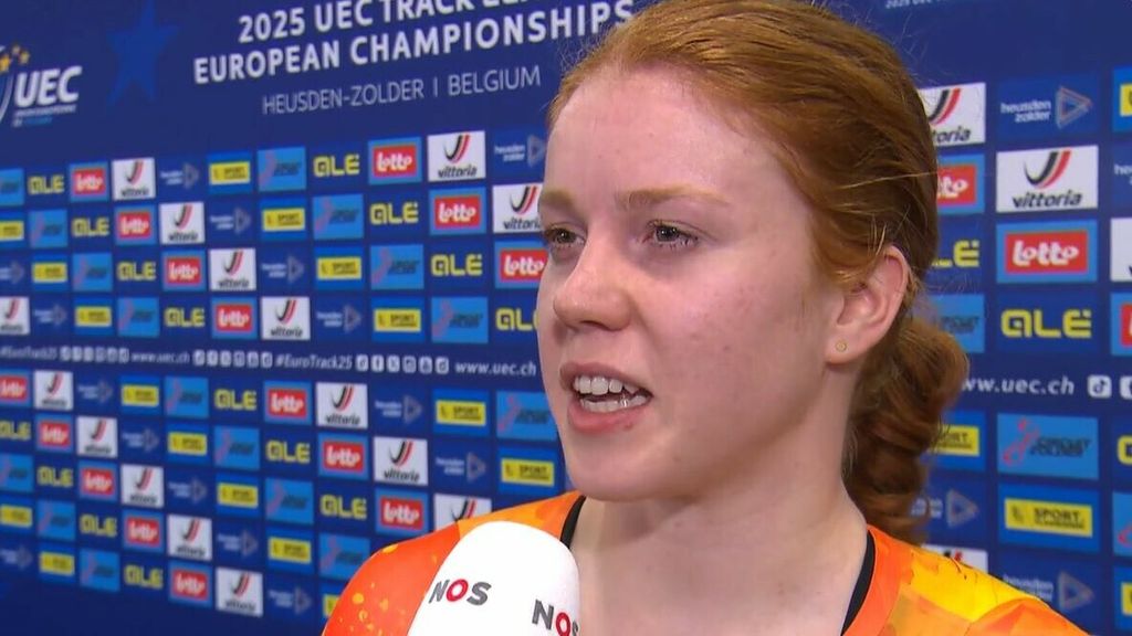 Van de Wouw na uitschakeling in sprinttoernooi: 'Dacht dat het een leuke dag kon worden'