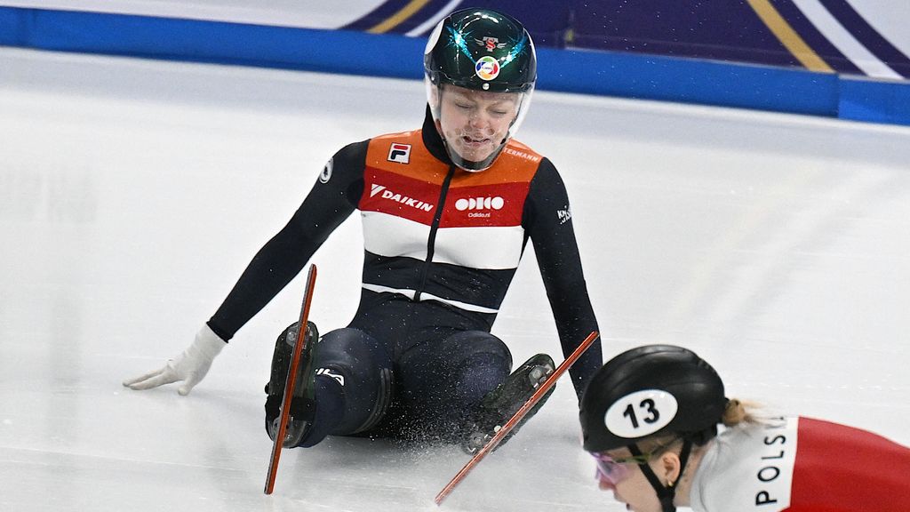 Xandra Velzeboer on the ice
