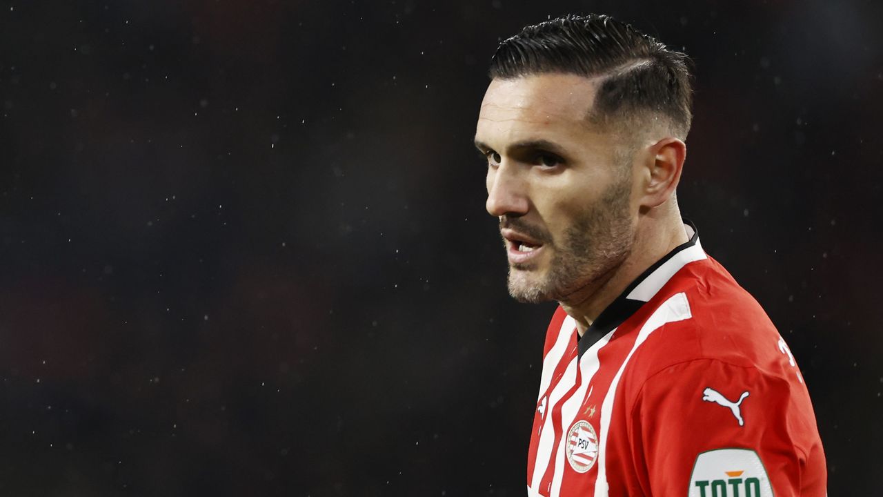 Lucas Pérez of PSV Eindhoven