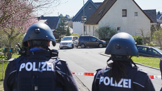 The crime scene in ⁢Weitefeld