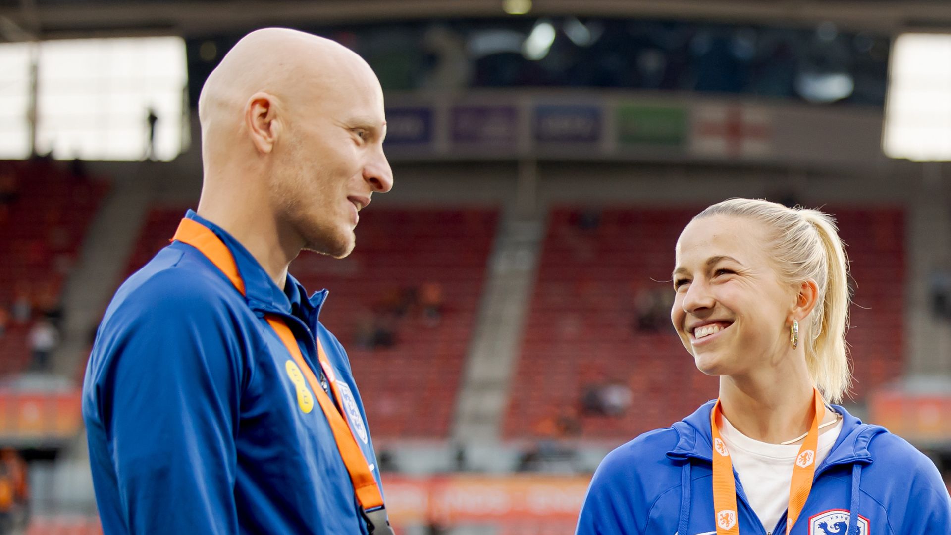 Arjan Veurink in conversation with Jackie groenen