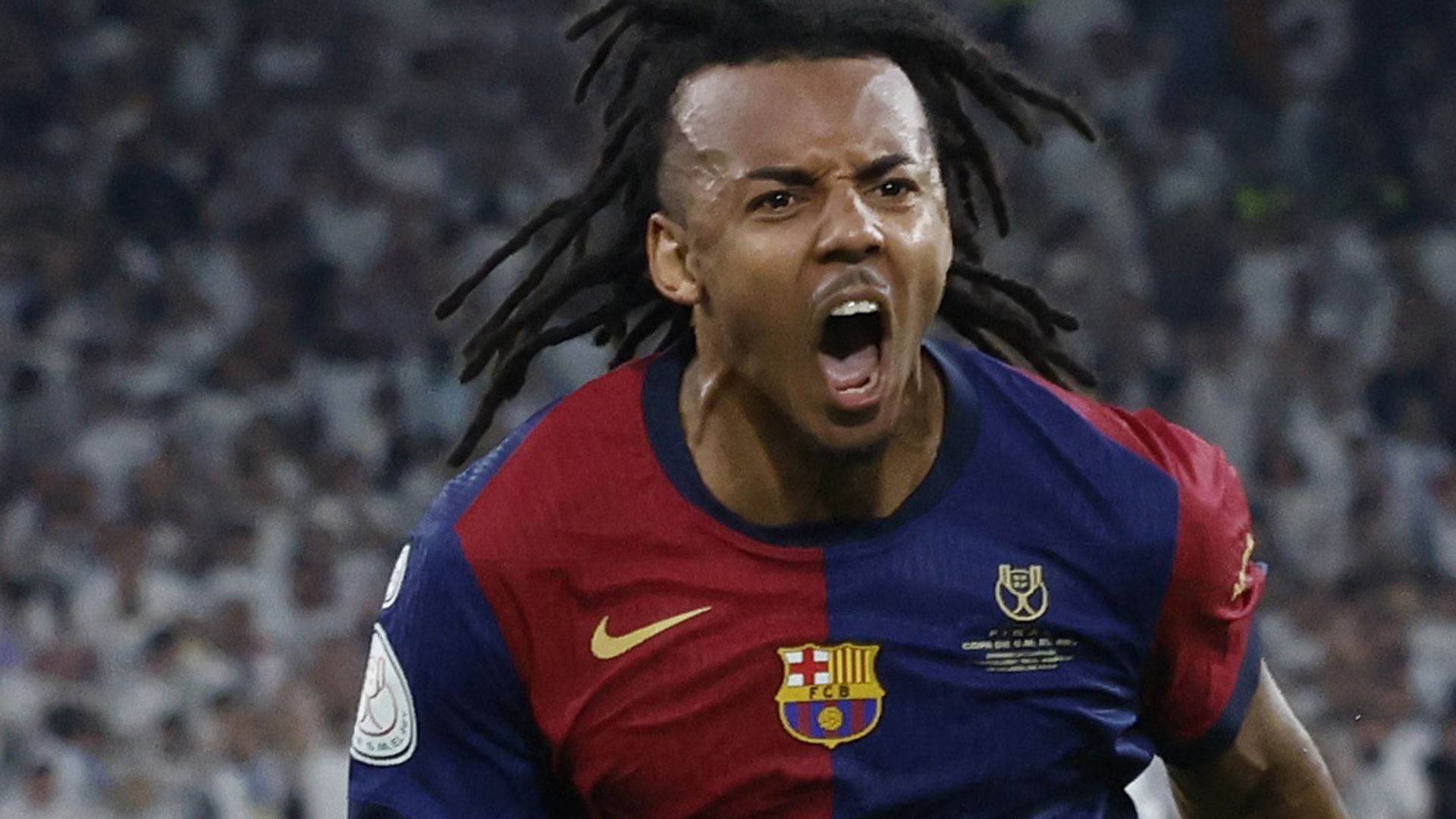 Jules of Barcelona during the Copa del Rey final