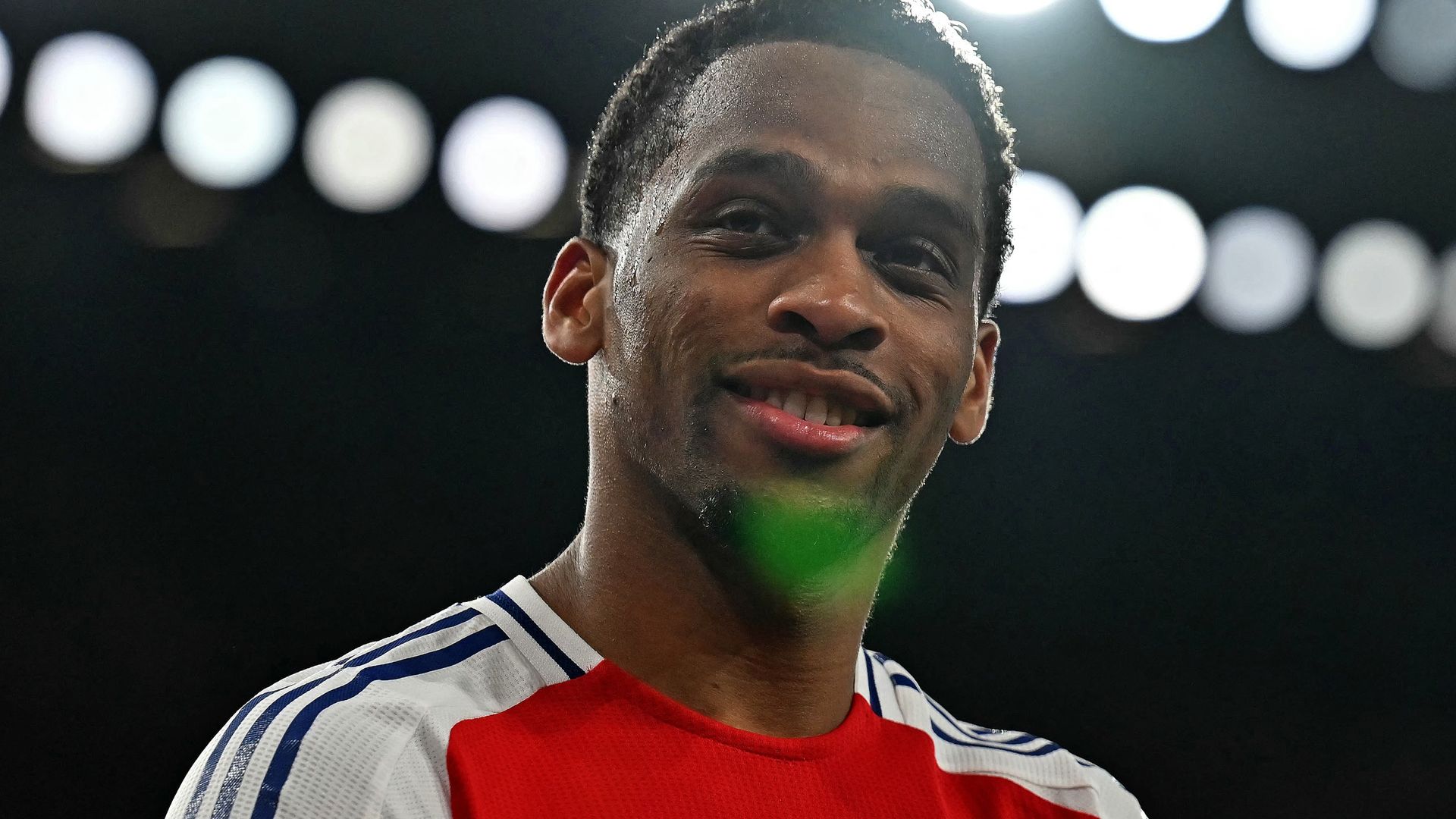 jurrien Timber in Arsenal Kit