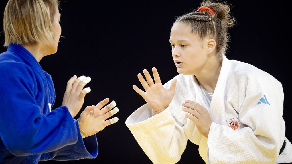 WK judo met Van Lieshout