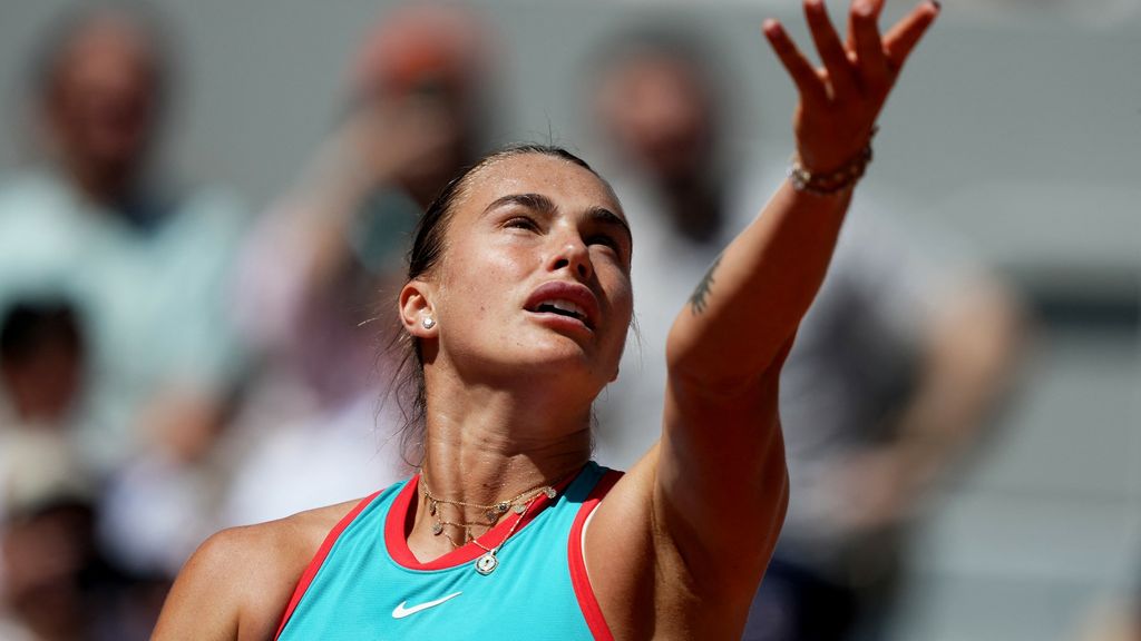 Aryna Sabalenka at Roland Garros