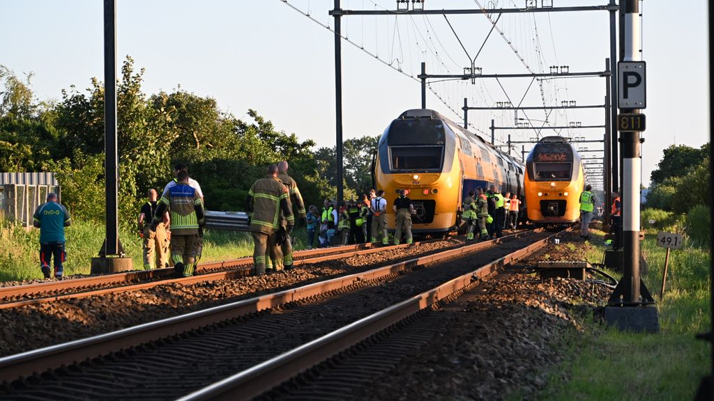 Vier gewonden in NS-trein bij Alkmaar na explosie in elektriciteitskast