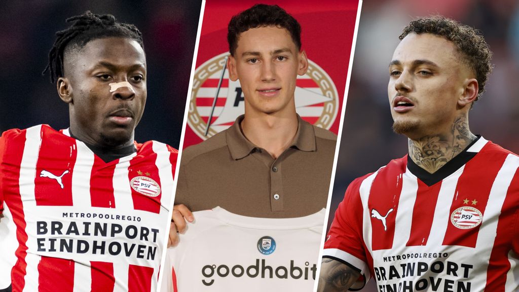 Speler erin, speler eruit: PSV is een transferwarenhuis met al zeventien wisselingen