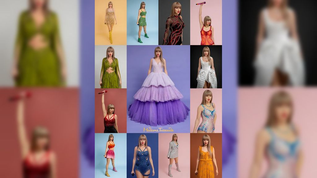 13 nieuwe levensechte beelden van Taylor Swift in musea