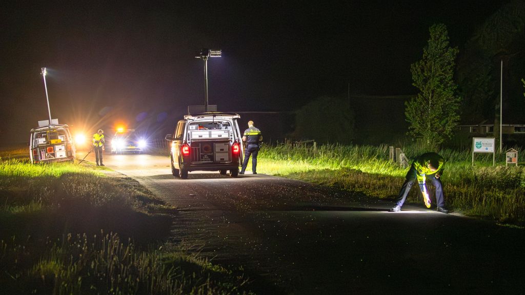 Man vast na fatale aanrijding met fietser in Burdaard, auto gevonden