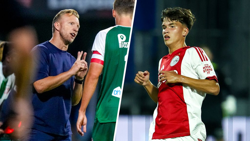 Kuijt wint eerste duel met Dordrecht, Van der Vaart debuteert in profvoetbal
