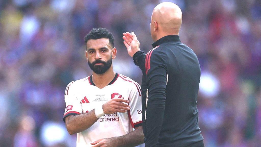 Slot loopt tweede prijs mis met Liverpool, Crystal Palace te sterk in Community Shield