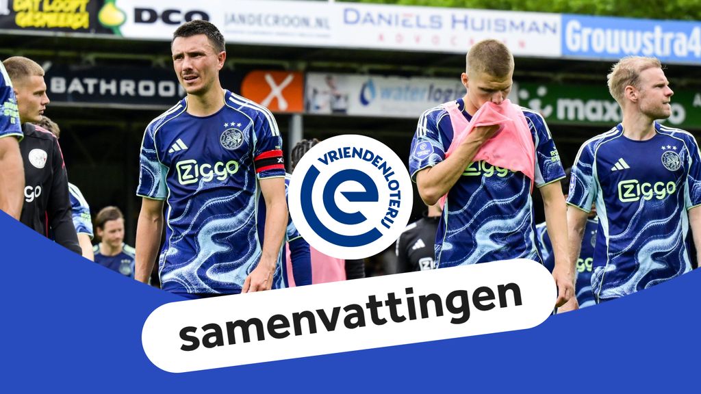 Samenvattingen eredivisie: Ajax morst eerste punten, Noppert blundert in derby