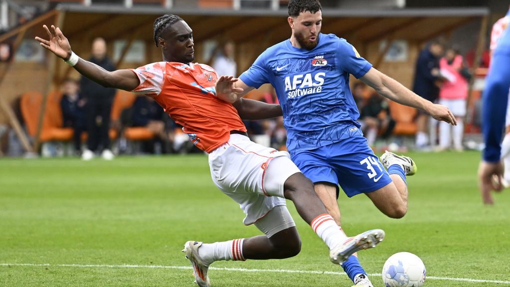 Wankel AZ verspeelt punten bij verdienstelijk spelend FC Volendam