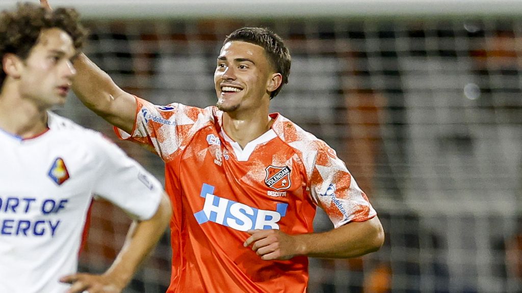 Nieuwe Volendam-spits Descotte voorkomt eerste eredivisiezege Telstar sinds 1978
