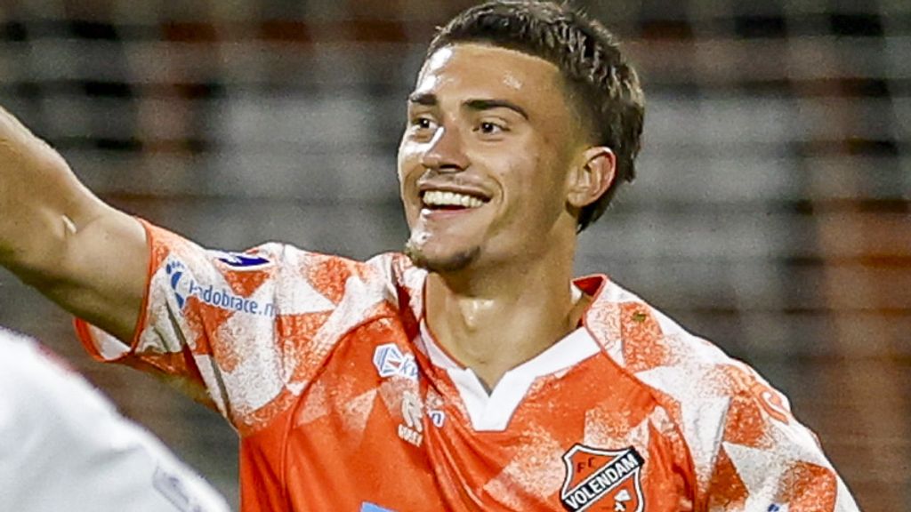 Nieuwe Volendam-spits Descotte voorkomt eerste eredivisiezege Telstar sinds 1978