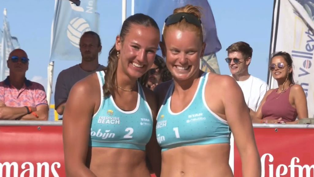 NK beachvolleybal: Boermans/De Groot en Bekhuis/Van Driel pakken goud