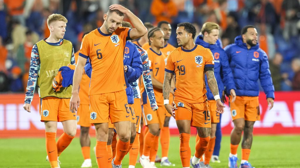 Oranje baalt, domper of niet: 'Maar gaan ons hoofdje niet laten hangen'