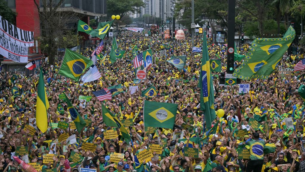 Protesty w Brazylii: Tysiące wspierają Bolsonaro