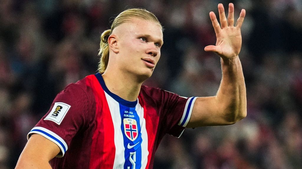 Vijf goals Haaland bij Noorse monsterscore (11-1), Engeland wint ook in Servië