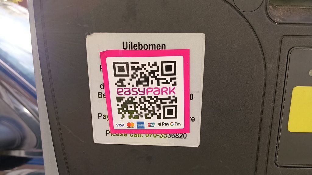 Ostrzeżenie przed fałszywymi kodami QR w Haga