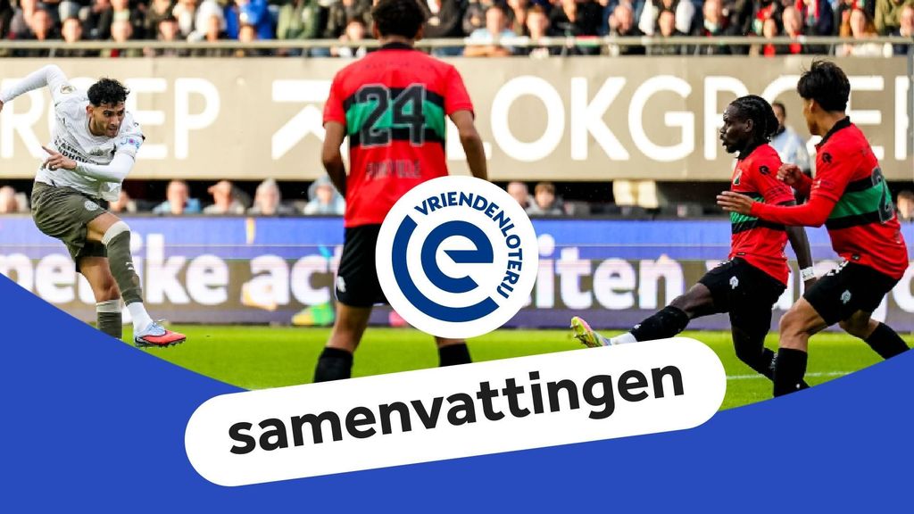 Samenvattingen eredivisie: schiettent in Nijmegen, Ajax ontsnapt en chaos in De Kuip