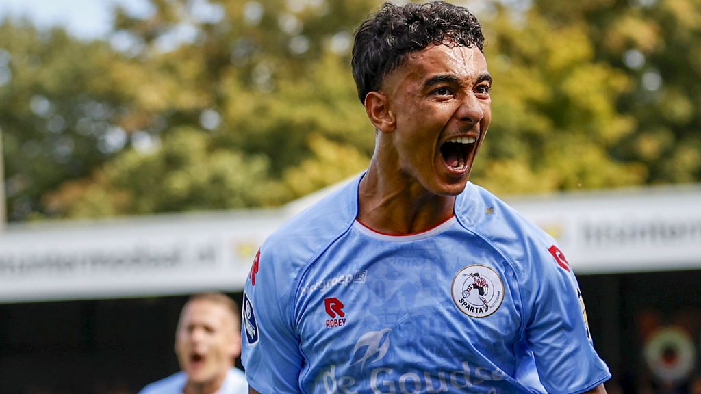 Sparta pakt in blessuretijd volle buit in saaie derby tegen Excelsior