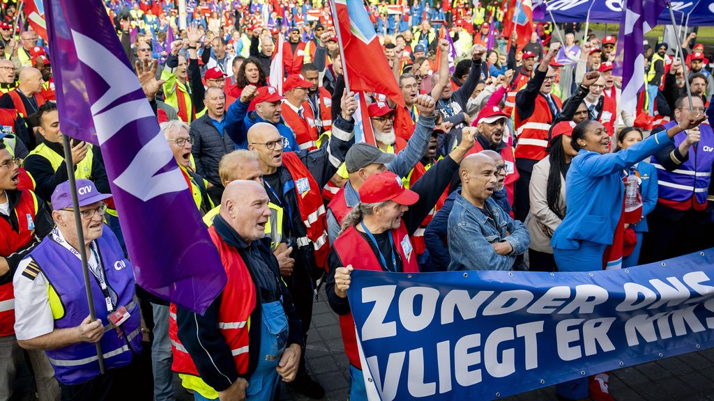 Foto: Vakbond FNV eist 6 procent meer loon, fors meer dan inflatie