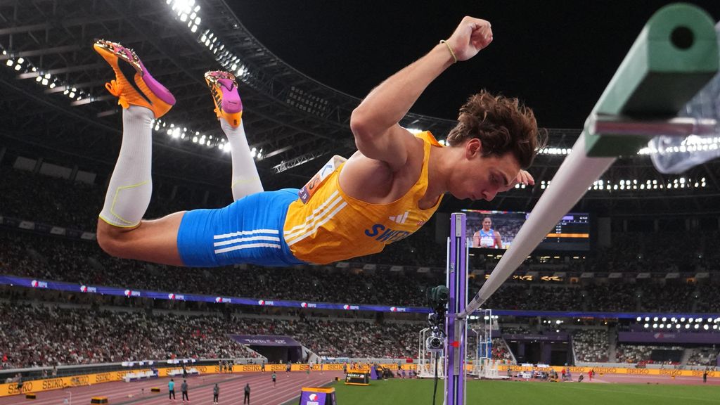 Menno Vloon cieszy się z występu Duplantisa na Mistrzostwach Świata