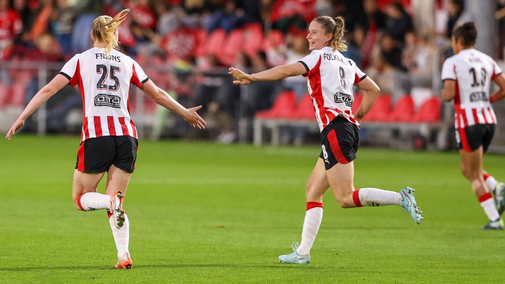 Sensationele Europese comeback PSV-vrouwen: 3-0 nederlaag tegen Rosenborg weggepoetst