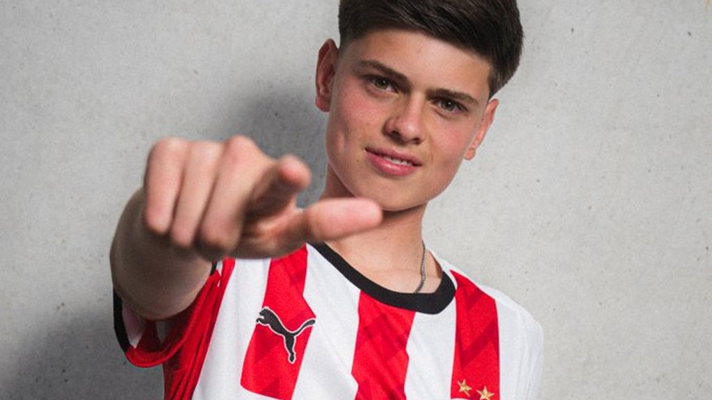 Seb Huntelaar (16) treedt in voetsporen vader met contract bij PSV