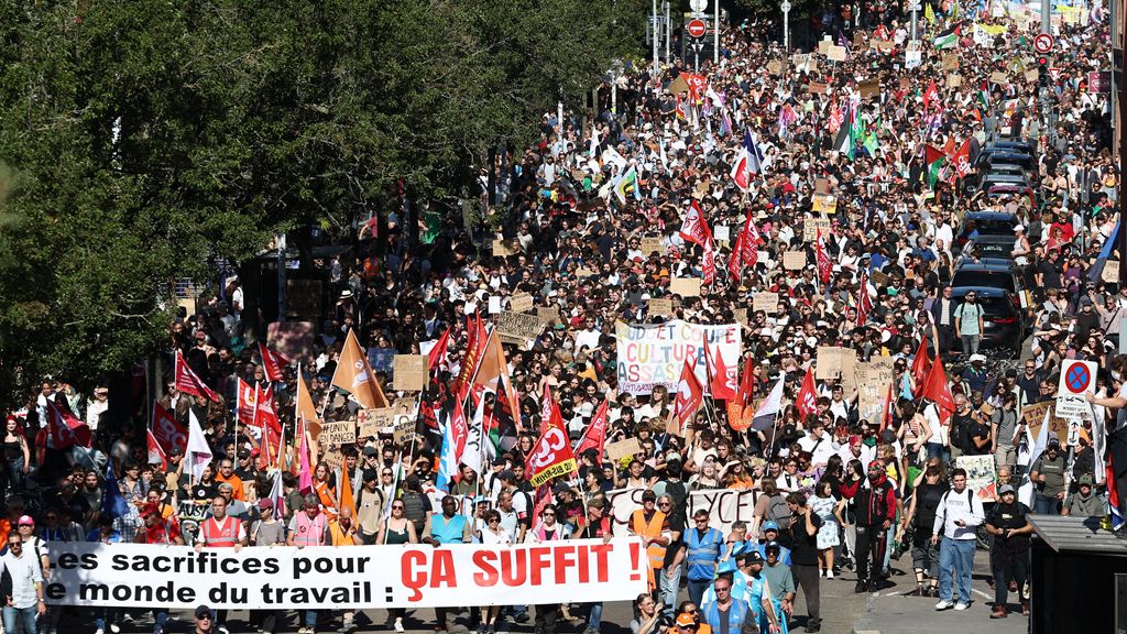Pół miliona demonstrantów na ulicach Francji