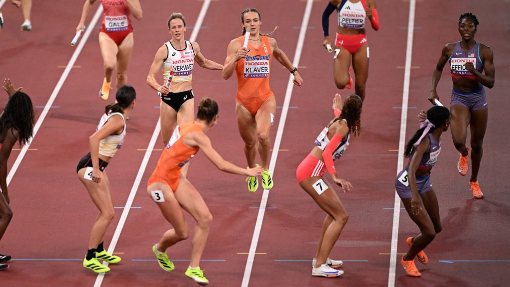 Holenderskie sztafety 4x400 metrów w finałach Mistrzostw Świata