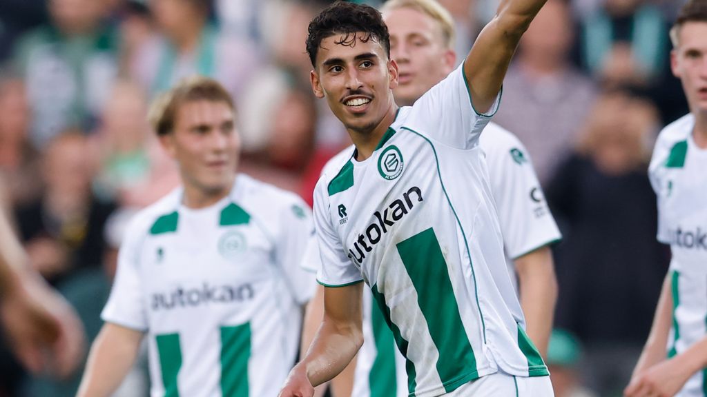 Taha leidt Groningen met fraaie vrije trap langs Telstar en naar derde plaats