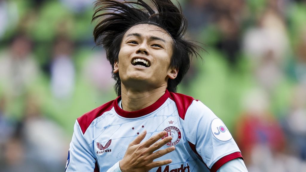 Ueda kopt koploper Feyenoord naar overwinning bij FC Groningen