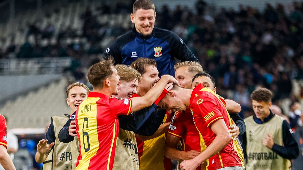 Go Ahead Eagles boekt tegen Panathinaikos eerste zege ooit in Europees hoofdtoernooi