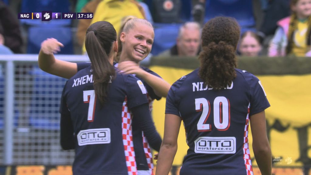 PSV veel te sterk voor NAC Breda, hattrick Xhemaili