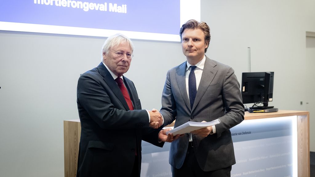 Foto: Onderzoekscommissie mortierongeluk Mali: Defensie was jarenlang nalatig