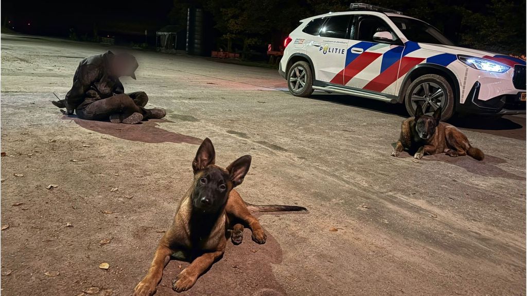 Foto: Politie houdt inbrekers aan in Flevoland na melding boeren