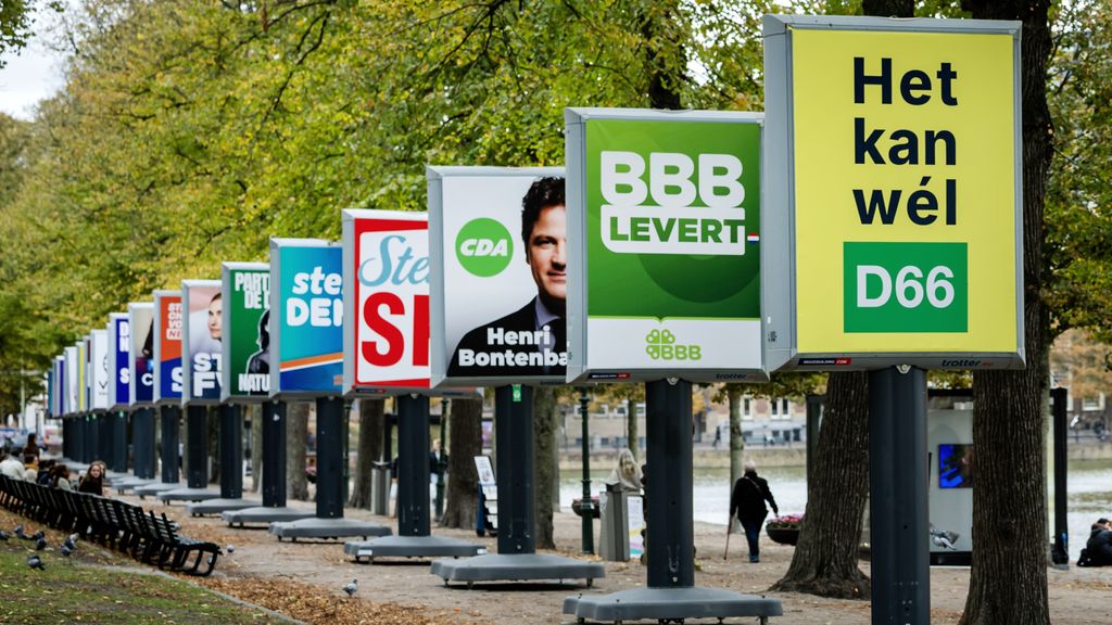 Foto: Peilingwijzer: groei D66 zet door, veel kiezers zweven nog