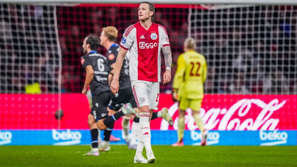 Flinke fout van Pasveer kost Ajax punten tegen Heerenveen
