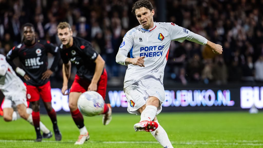Telstar en Excelsior delen de punten in duel met twee gemiste penalty's